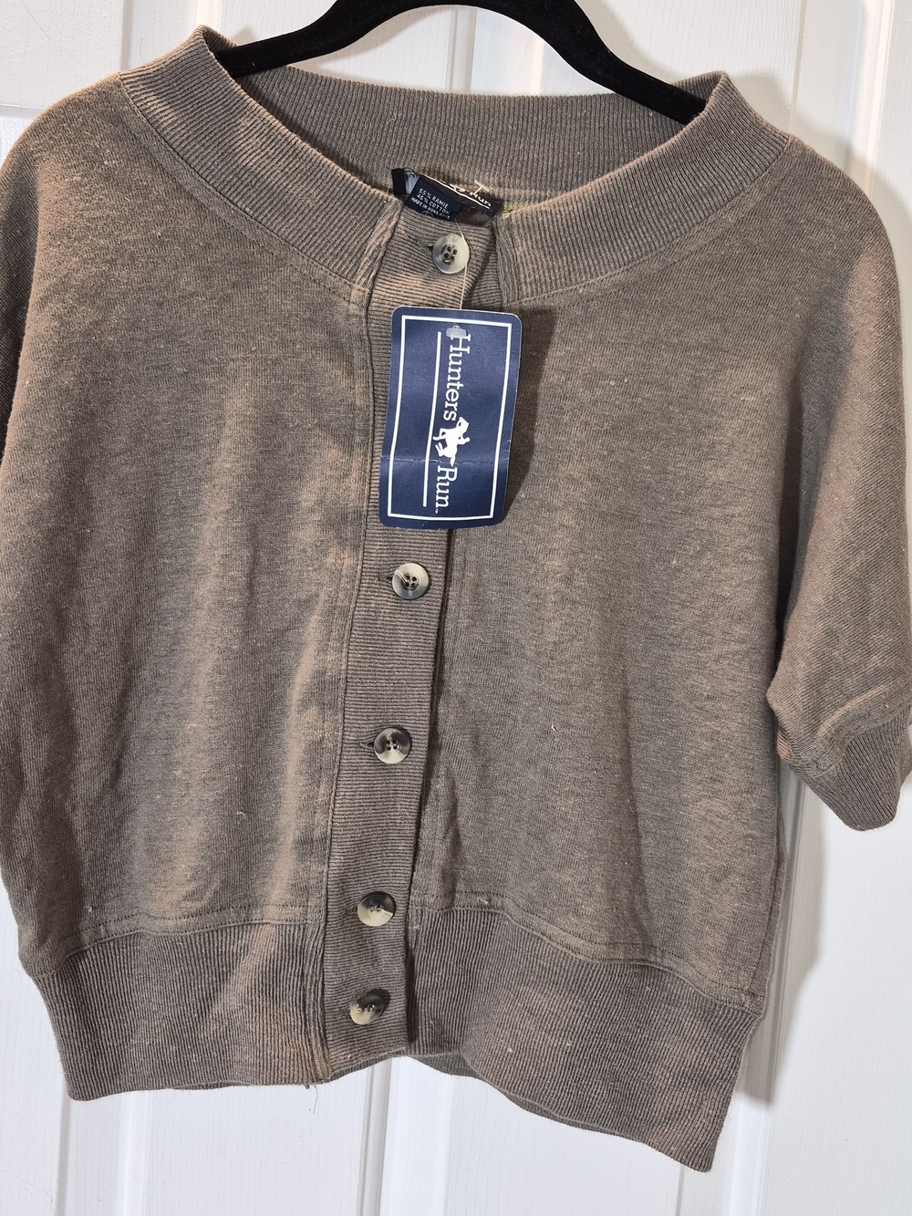 Vintage Hunter Women's Button-Down Shirt - Earth Tone Green
